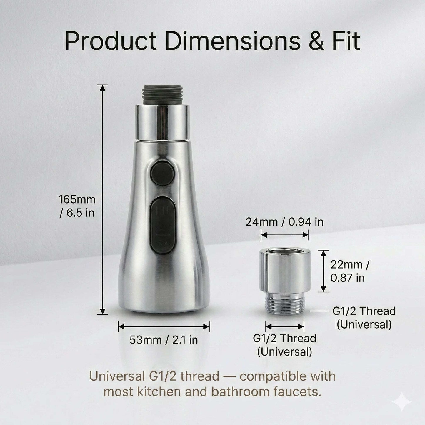 Flexible Tap Extension | Rotate, Rinse & Save Water | Easy Fit for Any Sink