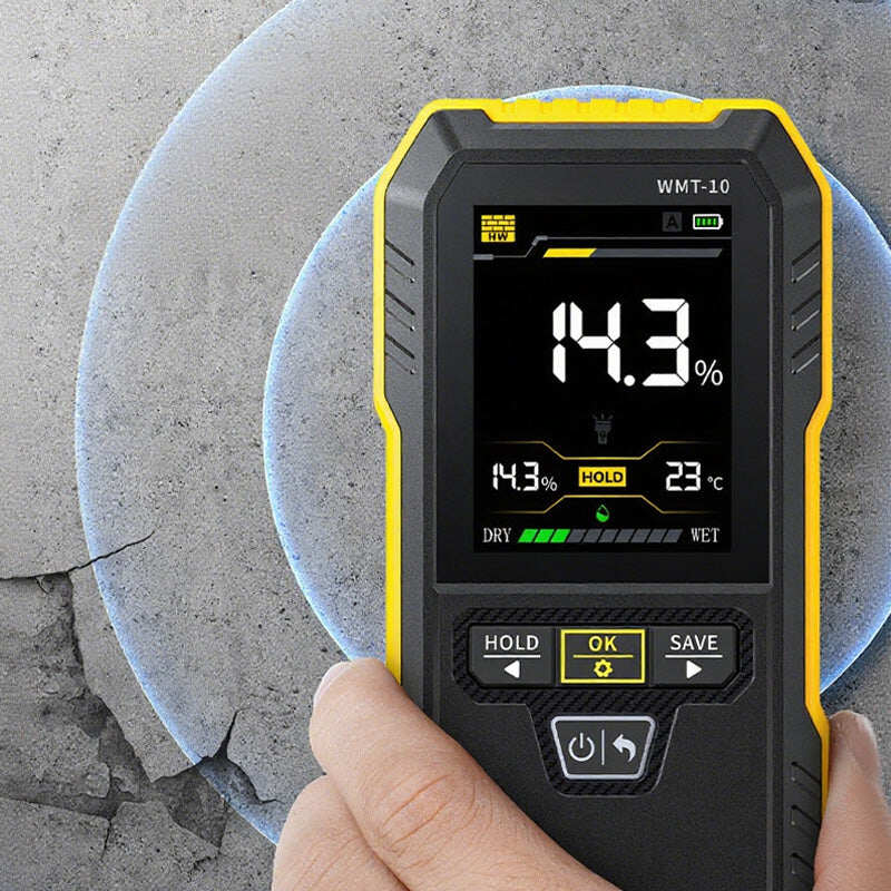 Non-Destructive Pinless Moisture Meter